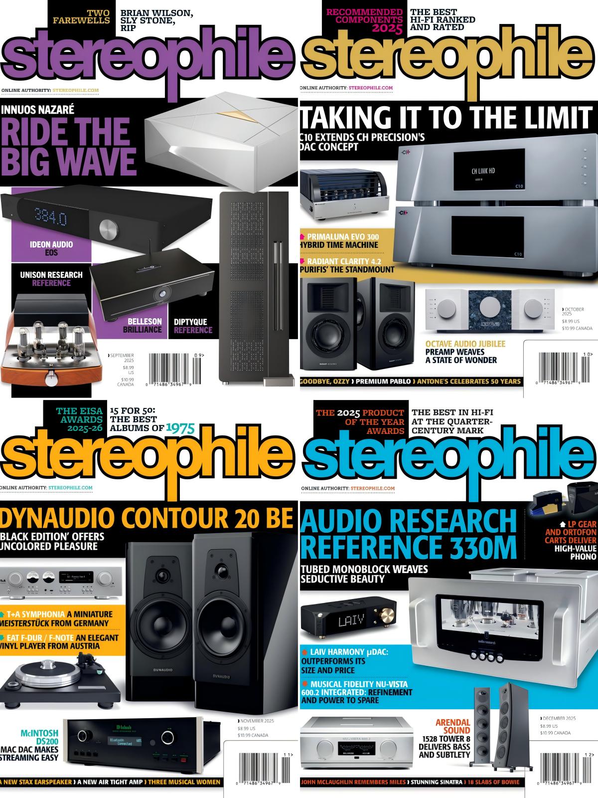 Stereophile 2025全年共12期 PDF