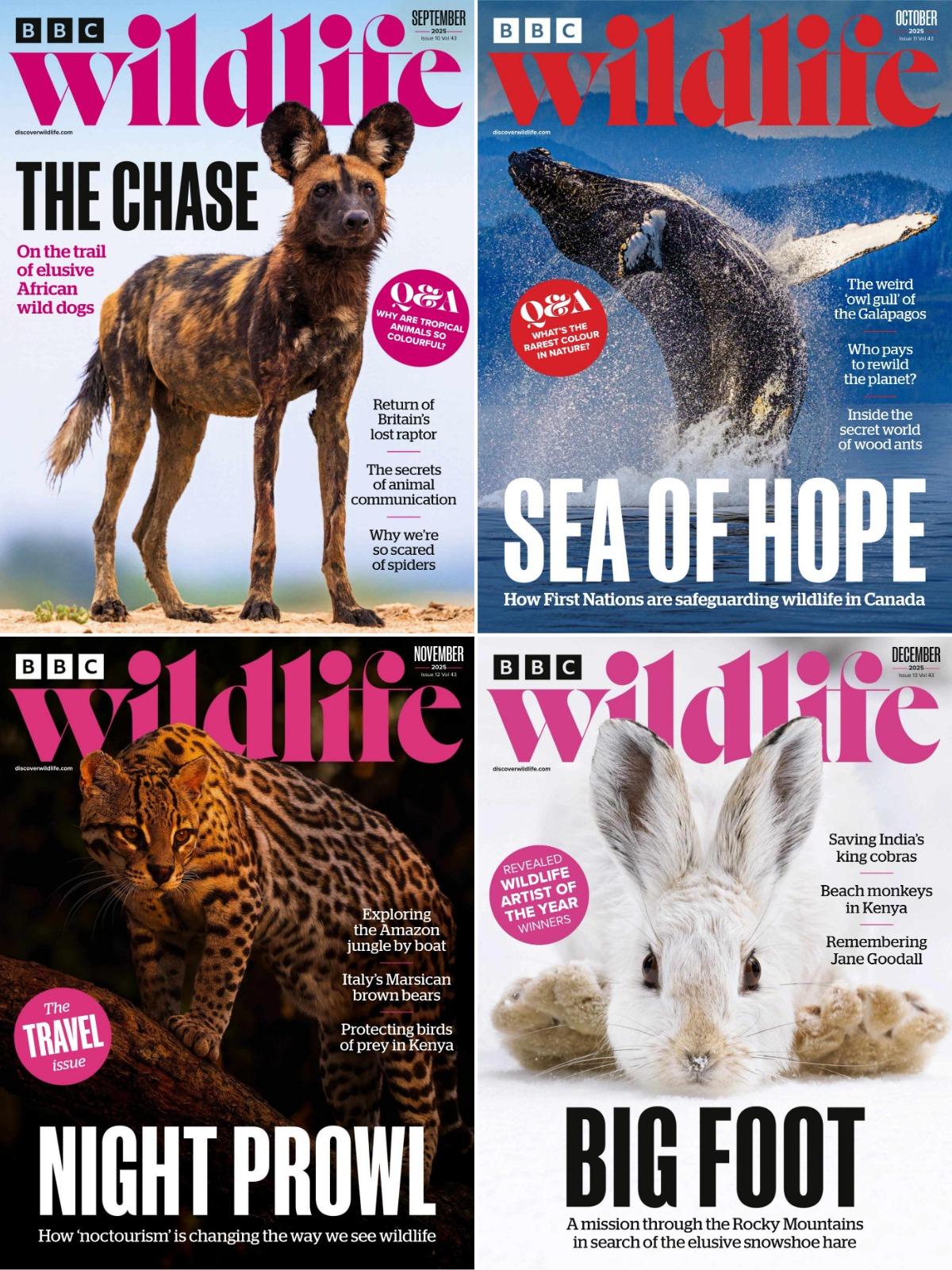 BBC Wildlife 2025全年共12期 PDF