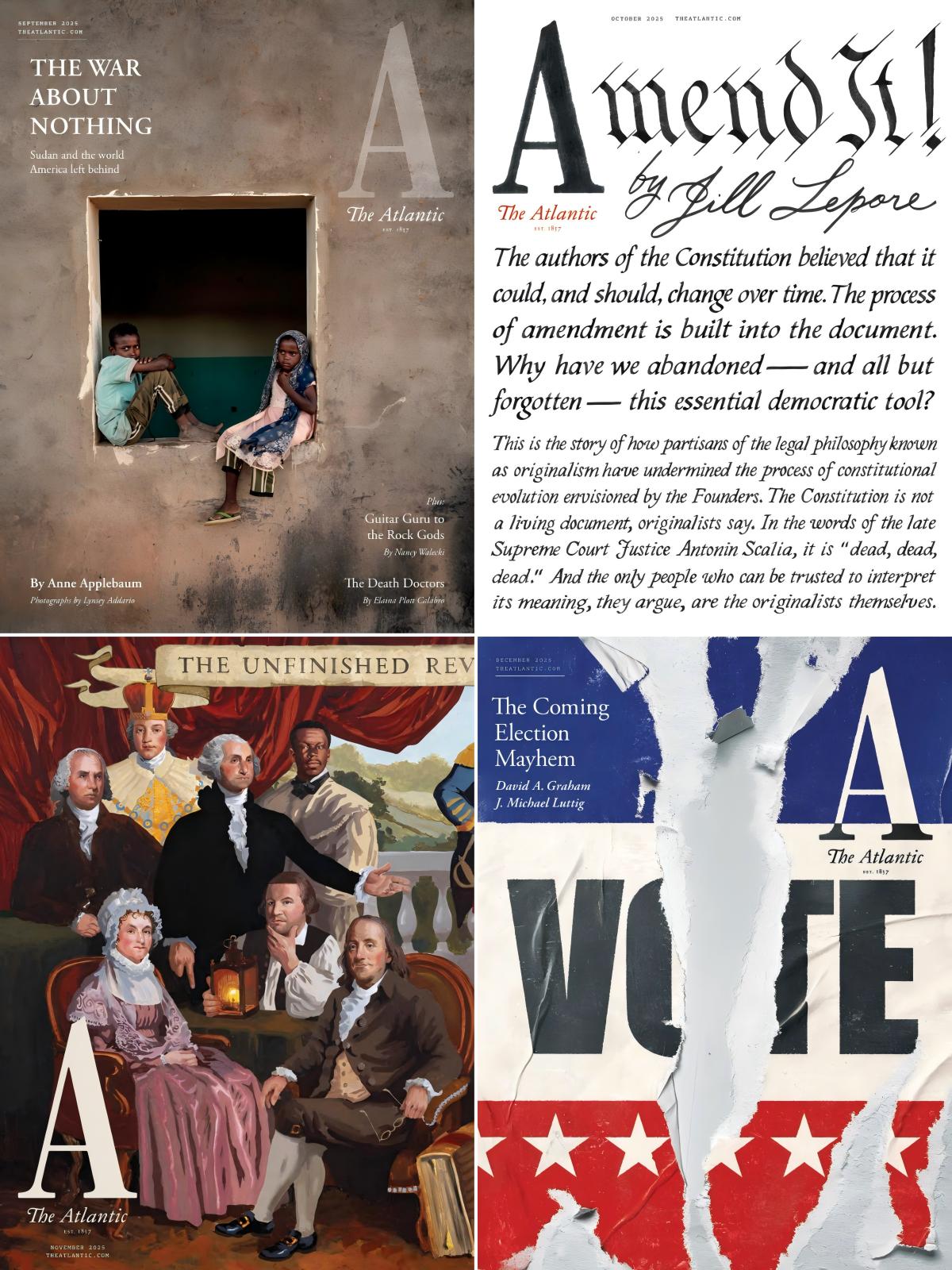 The Atlantic 2025全年共12期 PDF