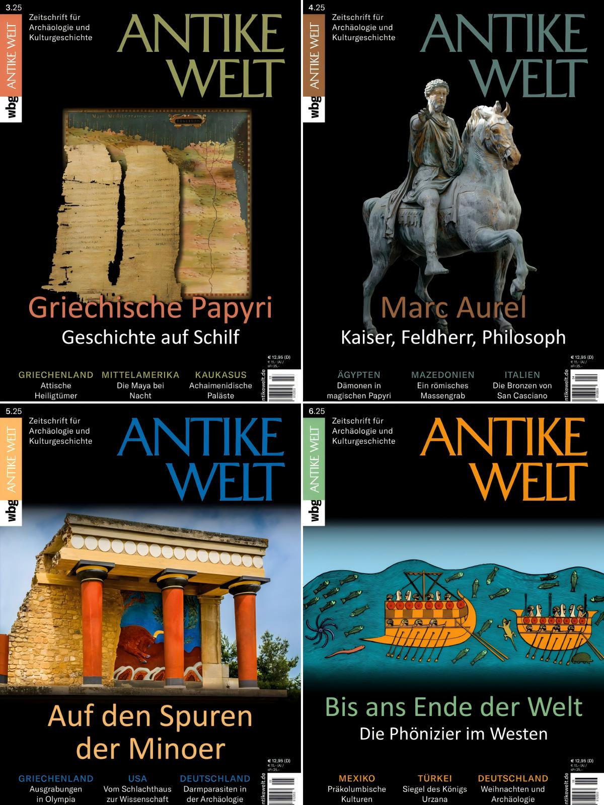 Antike Welt古代世界 2025全年共6期 PDF