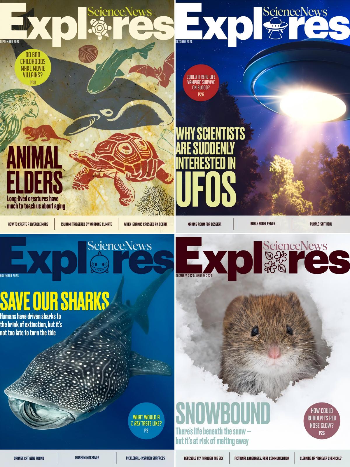 Science News Explores 2025全年共10本 PDF