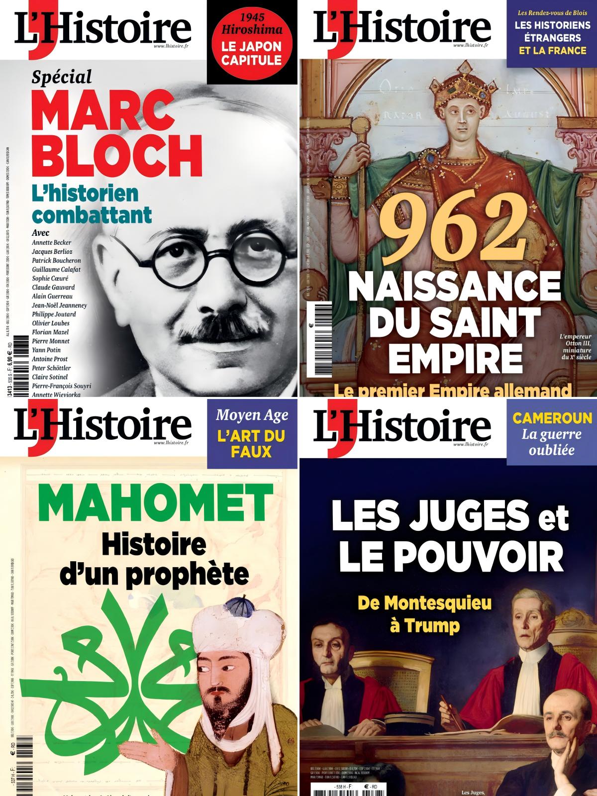 L’Histoire历史 2025全年共12期 PDF