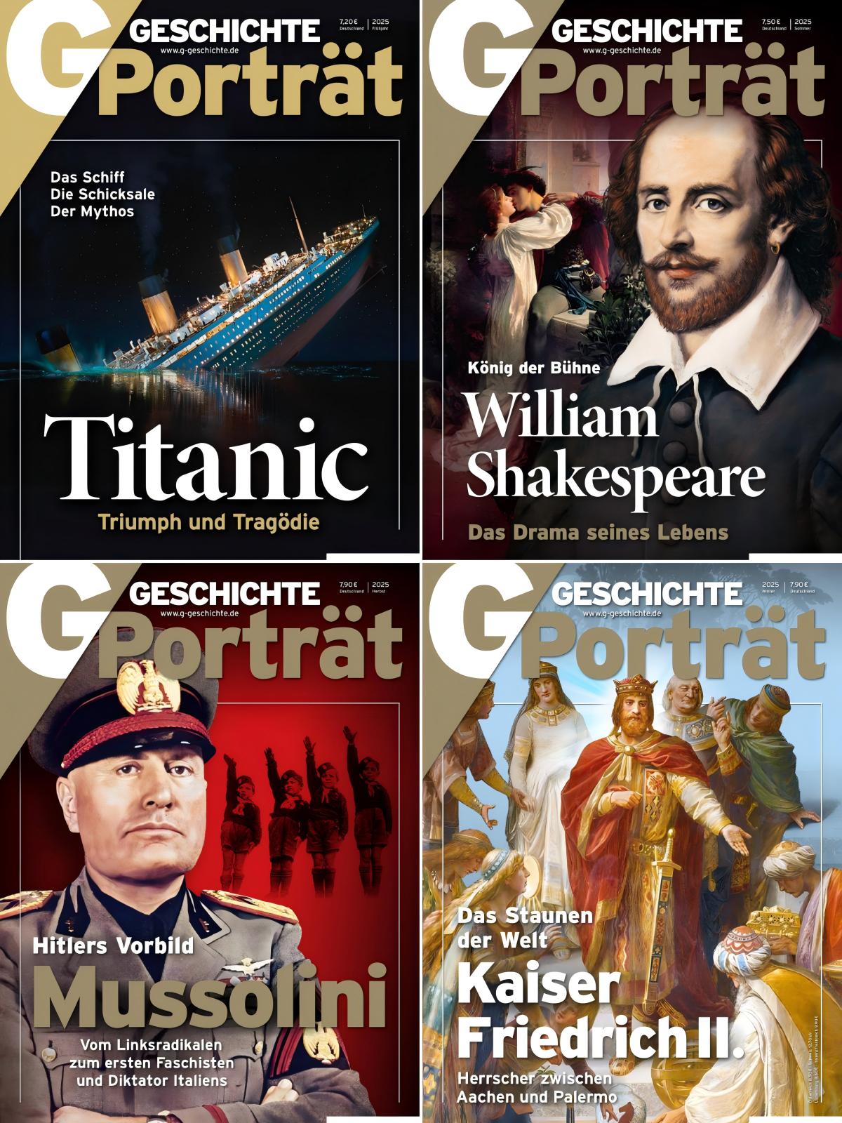 G Geschichte Porträt 2025全年共4期 PDF