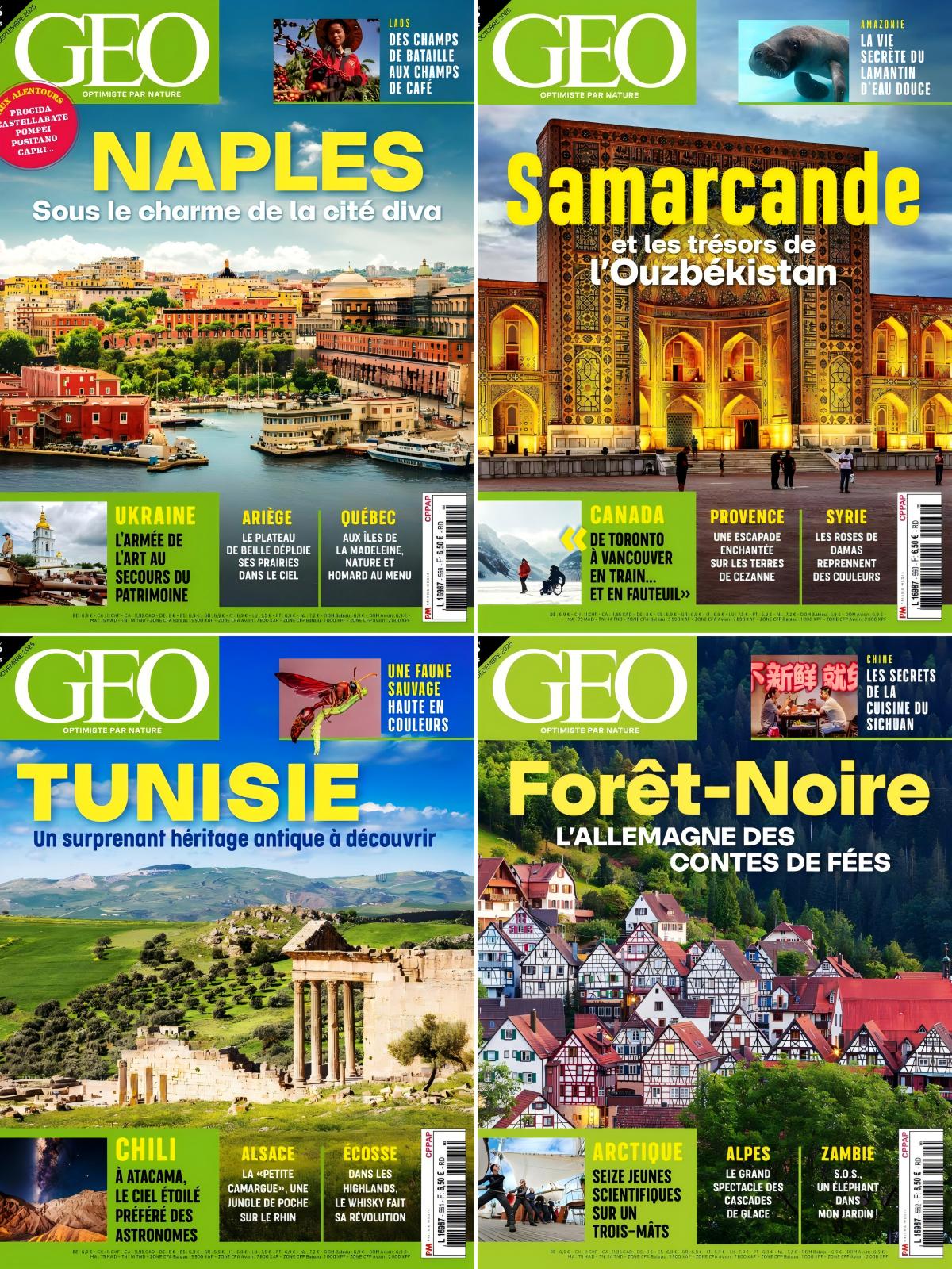 GEO France视界 2025全年共12期 PDF