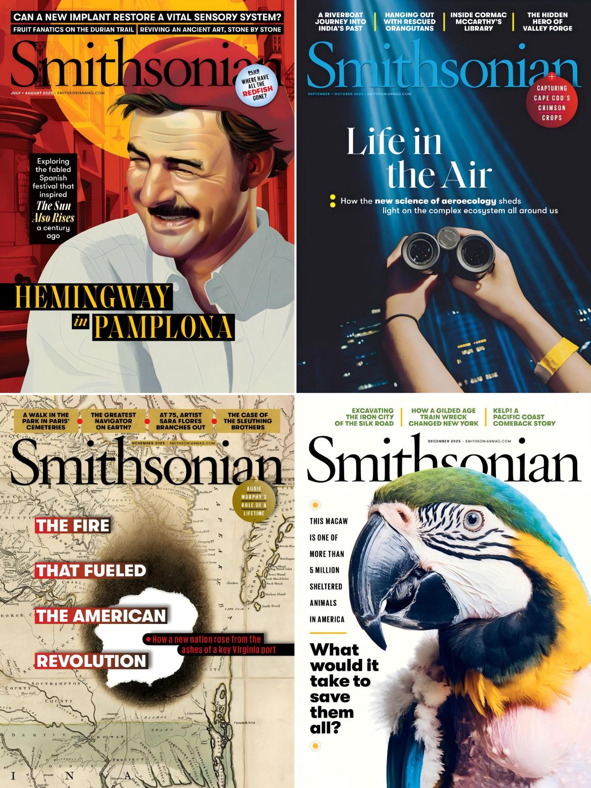 Smithsonian 2025全年共10本 PDF