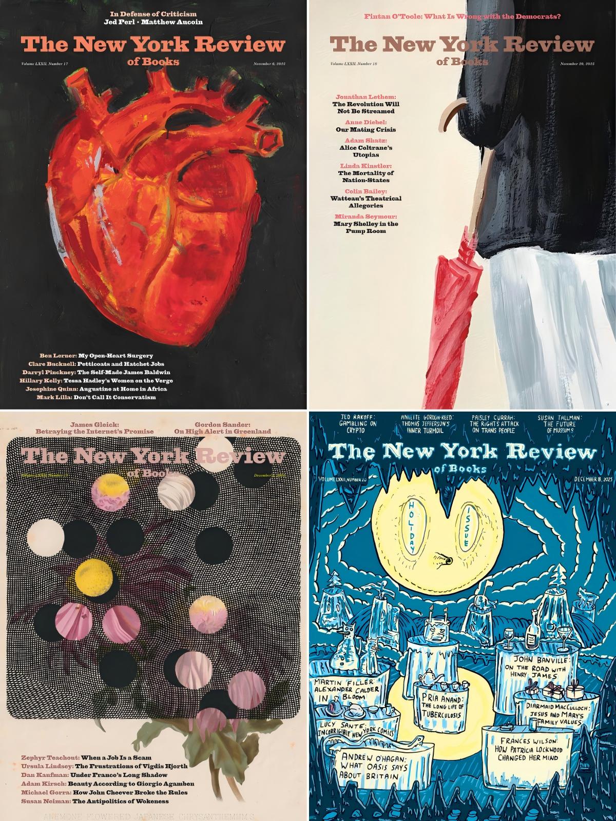 纽约书评周刊 2025全年共18本 PDF