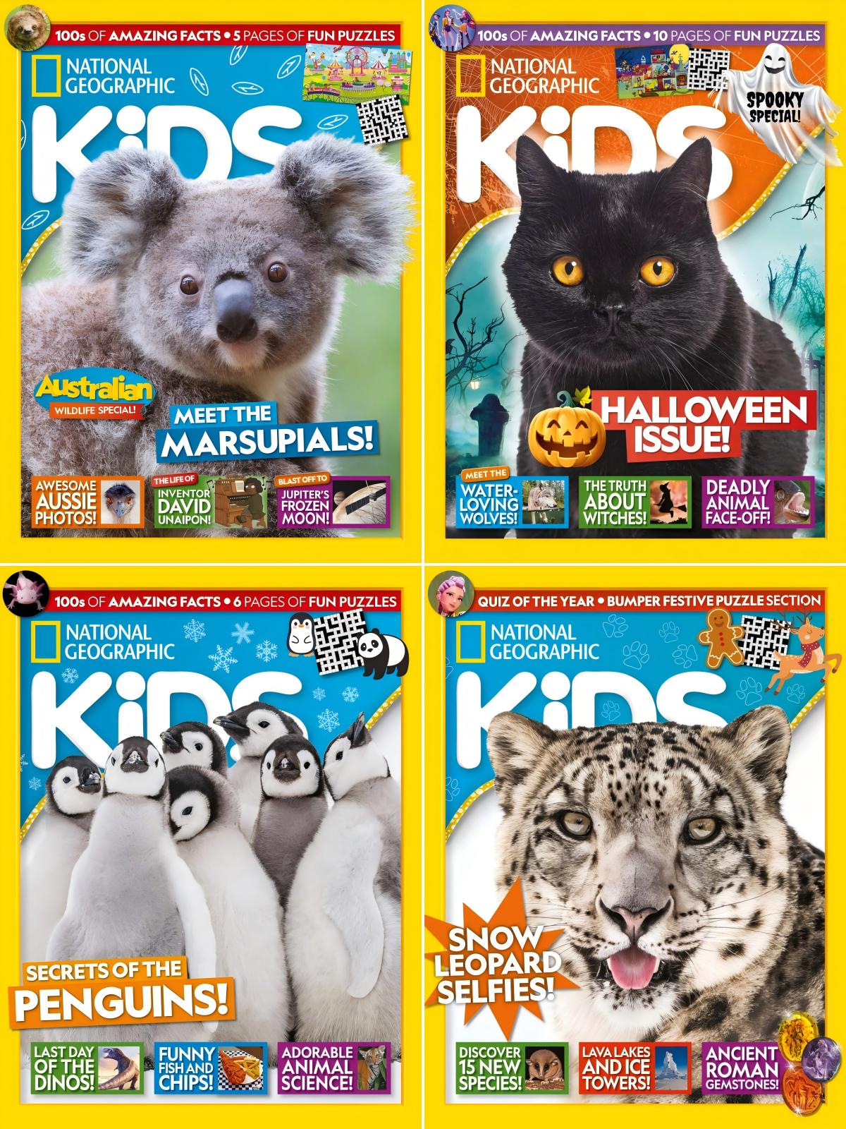 National Geographic Kids UK 2025全年共13本 PDF