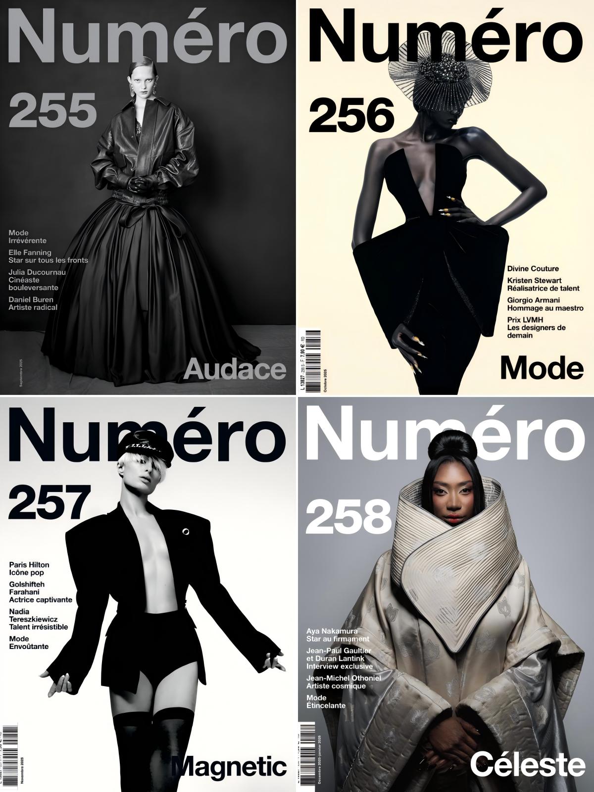 Numéro大都市 2025全年共8本 PDF