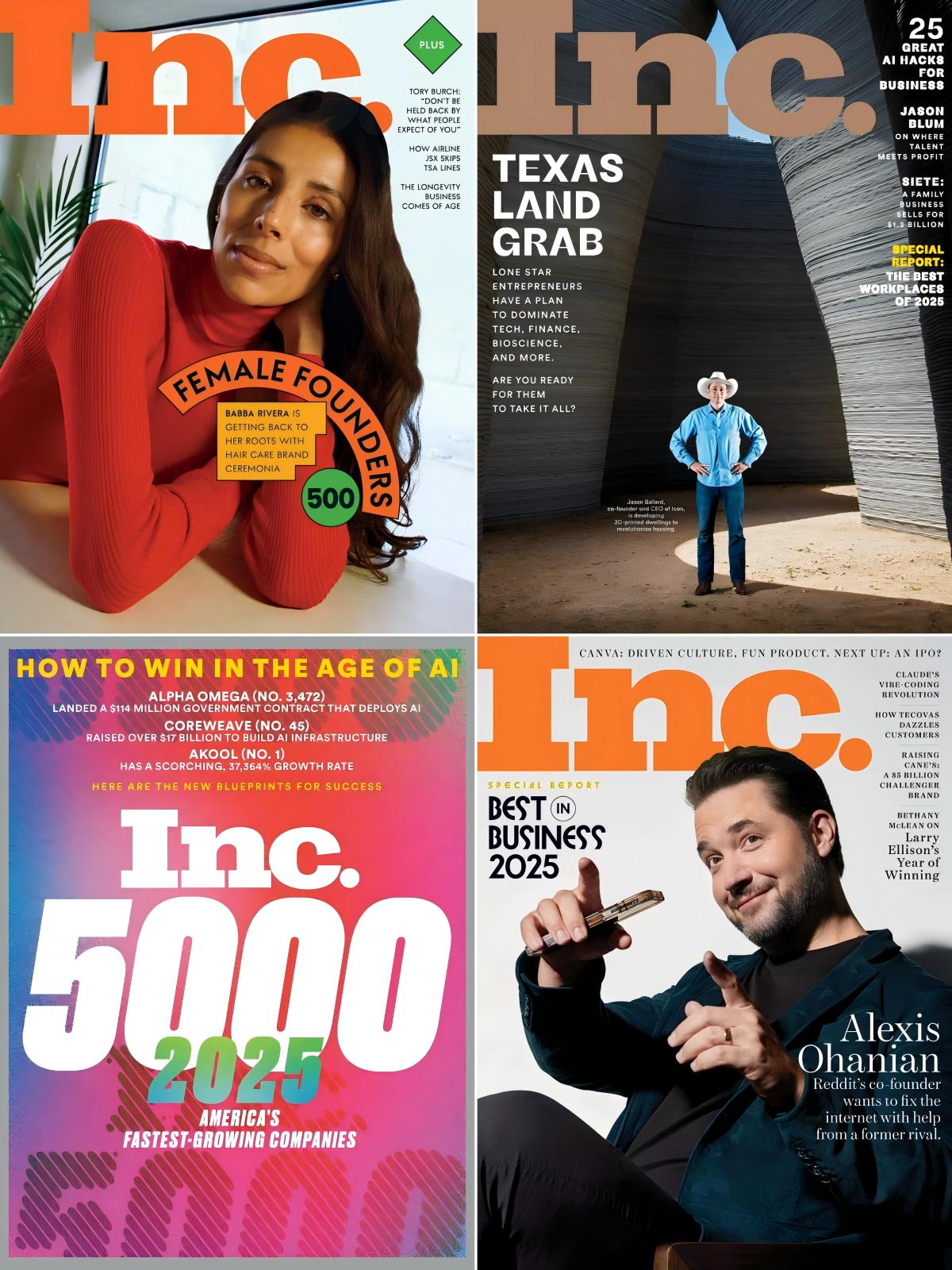 Inc. Magazine公司 2025全年合集 PDF