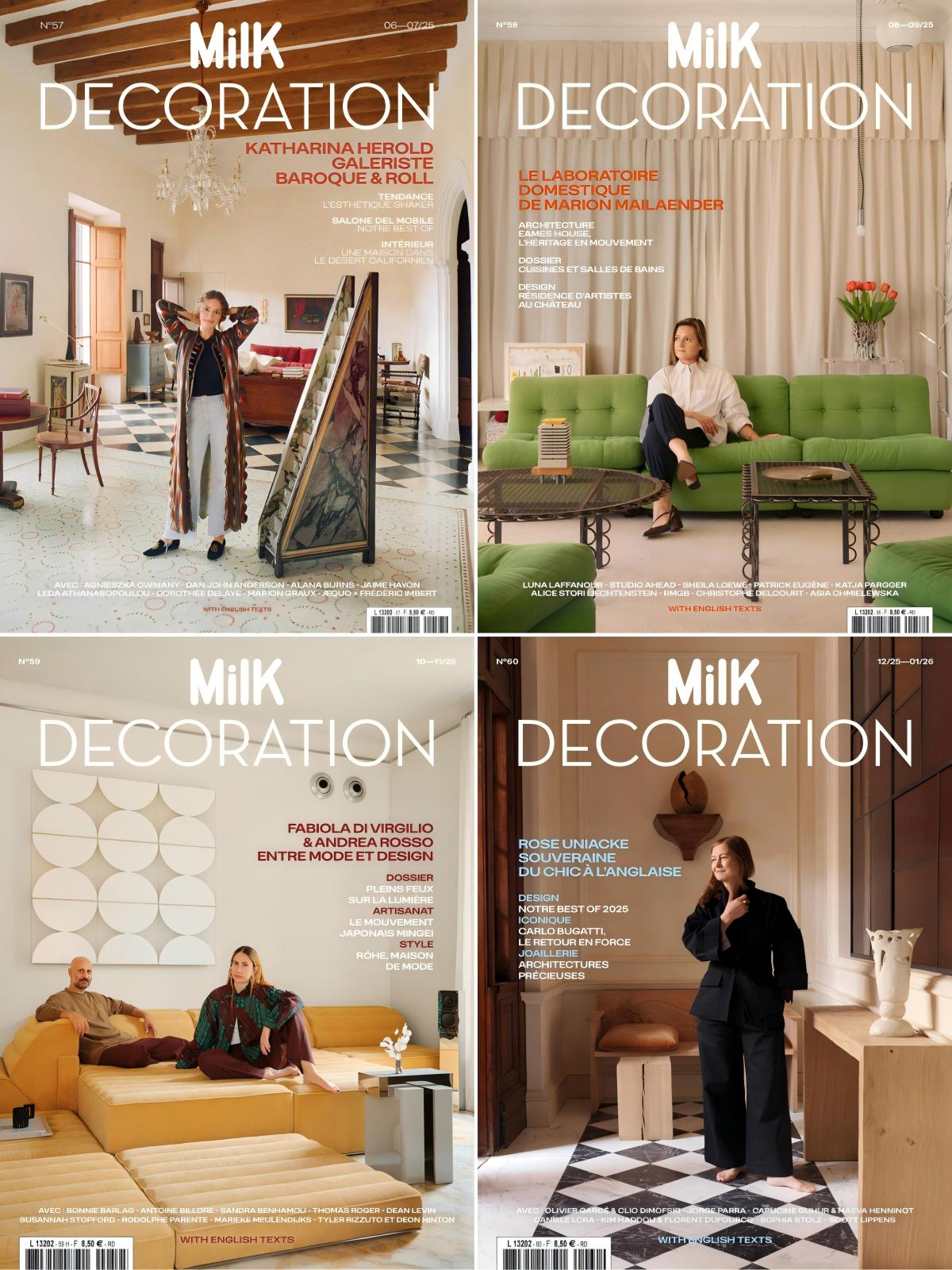 MilK Decoration 2025全年共6期 PDF