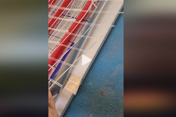 香溢广苑地暖施工收尾结束！